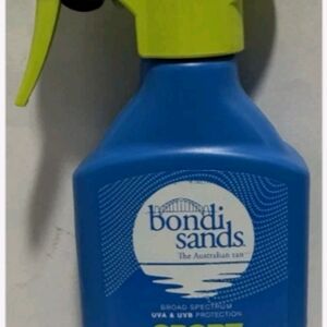 Bondi Sands Blue and Lime Green Spray Bottle